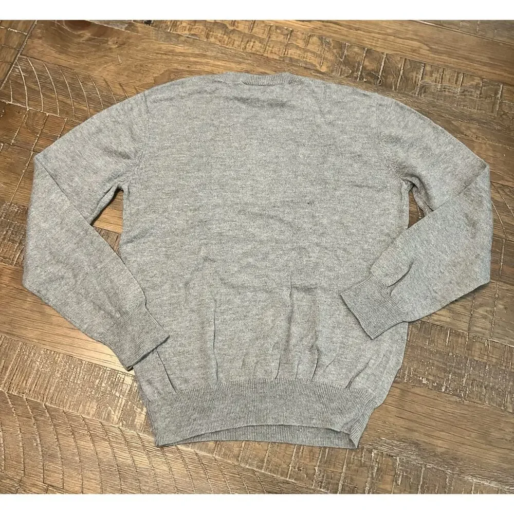 The Children’s Place Gray Argyle Boys Sweater Size Medium 7-8 School Pic Day